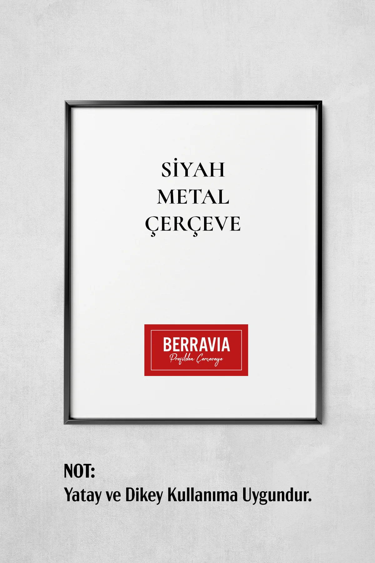Metal Resim Poster Çerçevesi